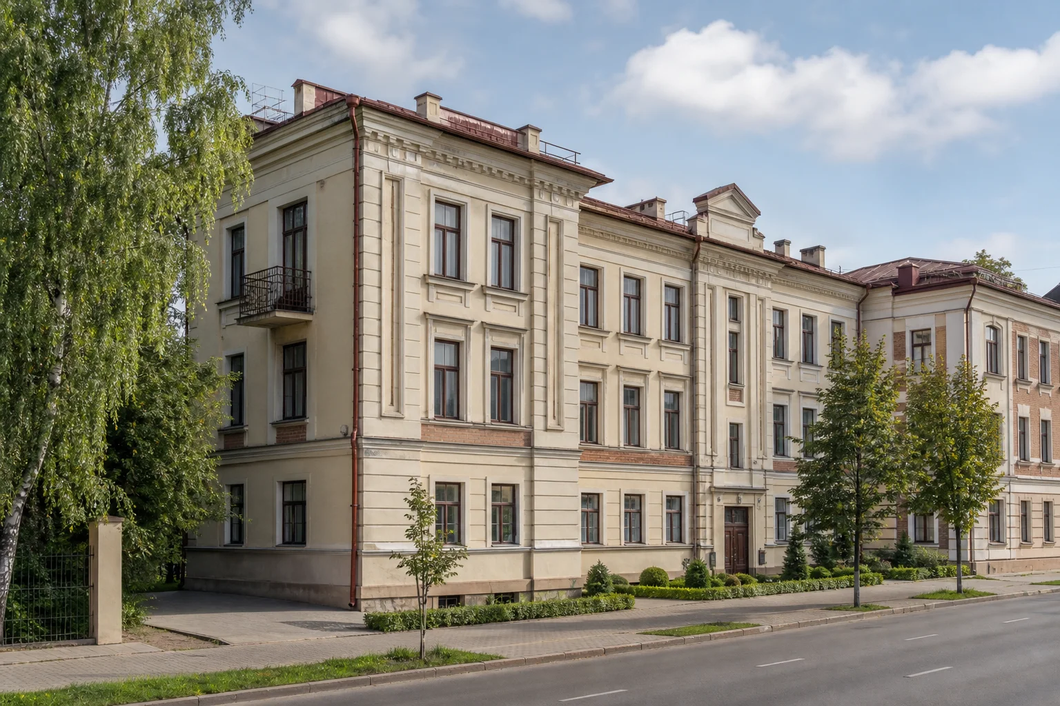 Дом, в котором жил Валентин Белькевич