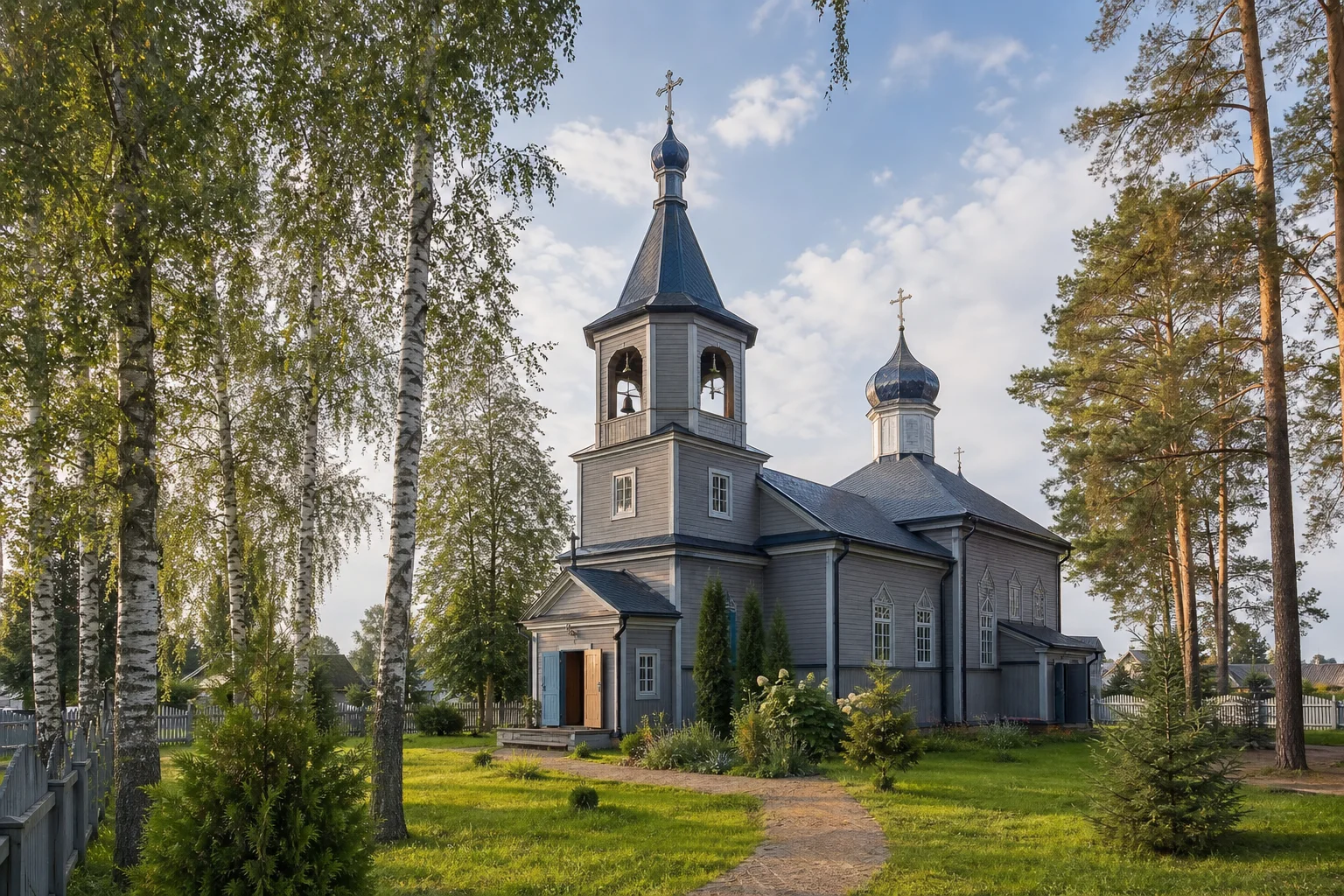 Домачево, церковь св. Луки (дерев.)