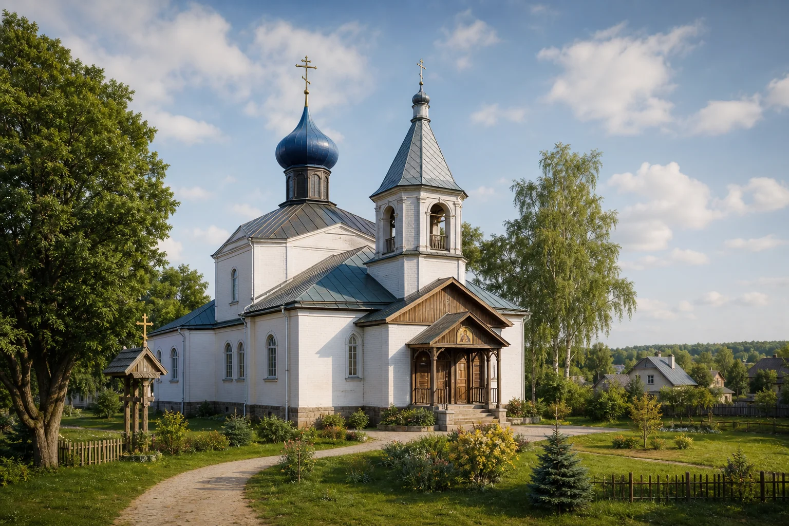 Домоткановичи, церковь св. Георгия