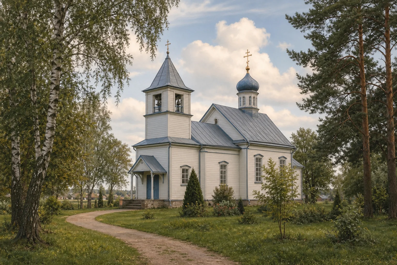 Довбени, церковь Спасо-Преображенская