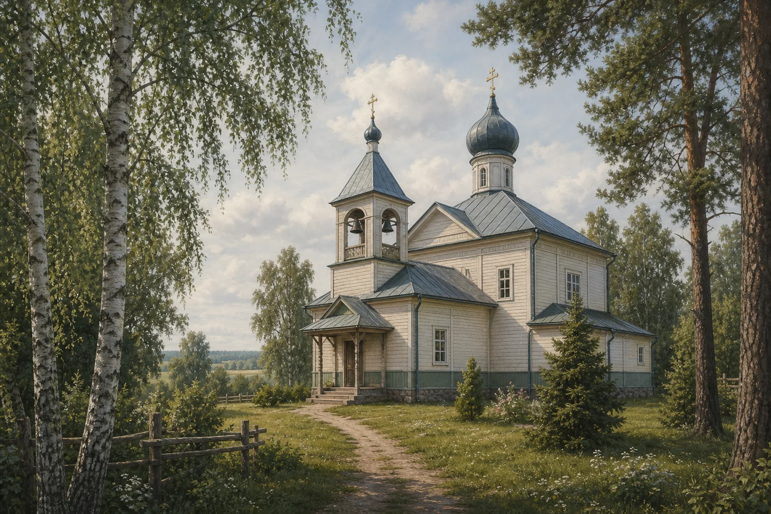 Дрисвяты. Церковь Святых Петра и Павла