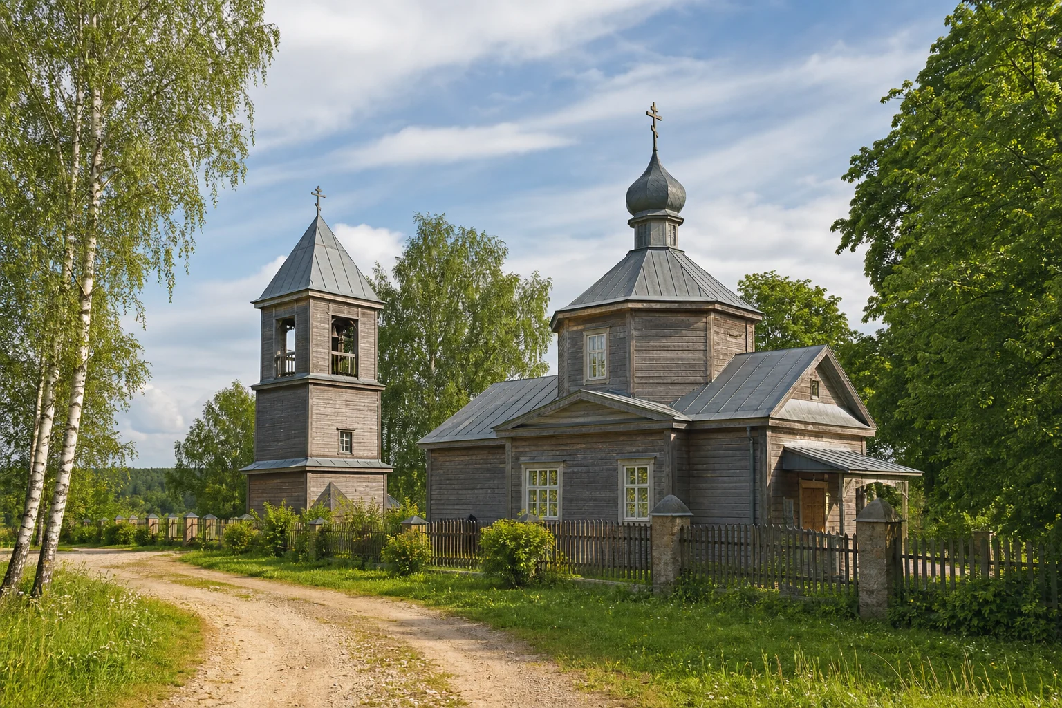Друя, церковь старообрядческая Успенская (дерев.)