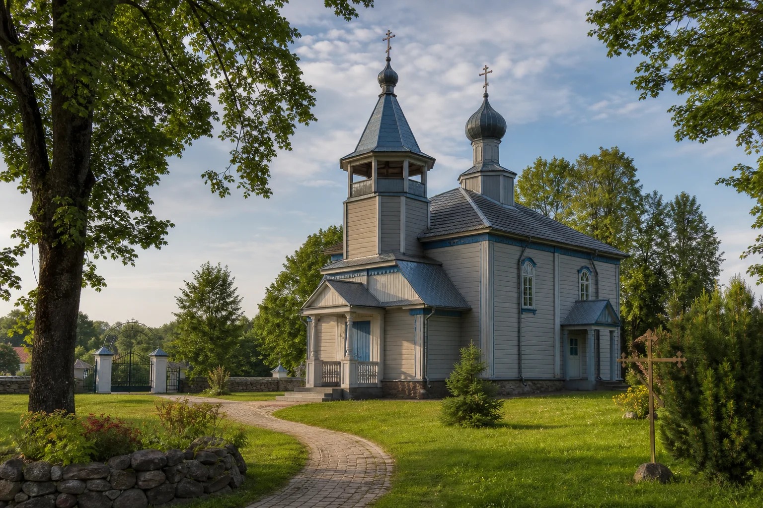 Дружиловичи, церковь св. Николая (дерев.)