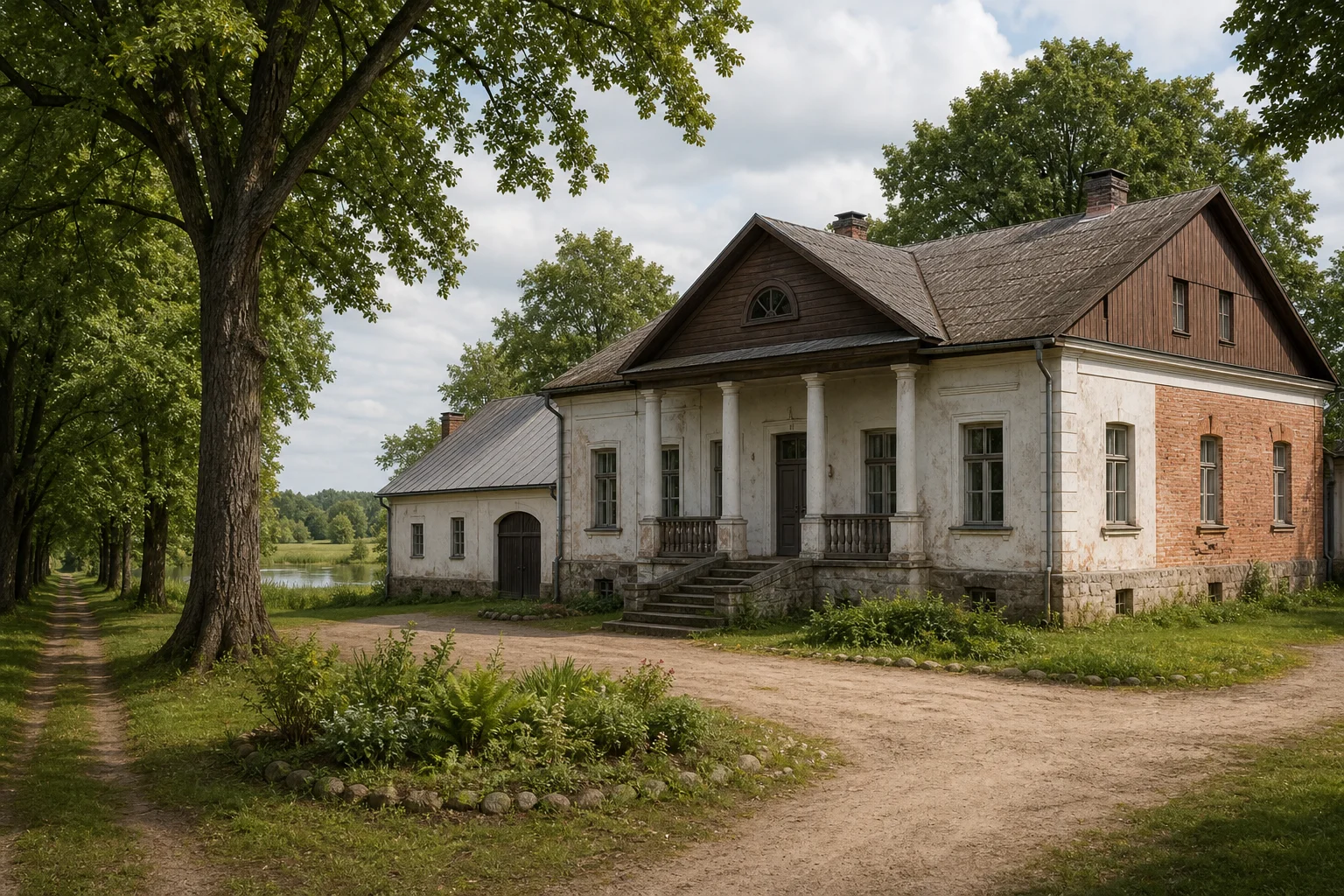 Двор-Гомель, усадьба