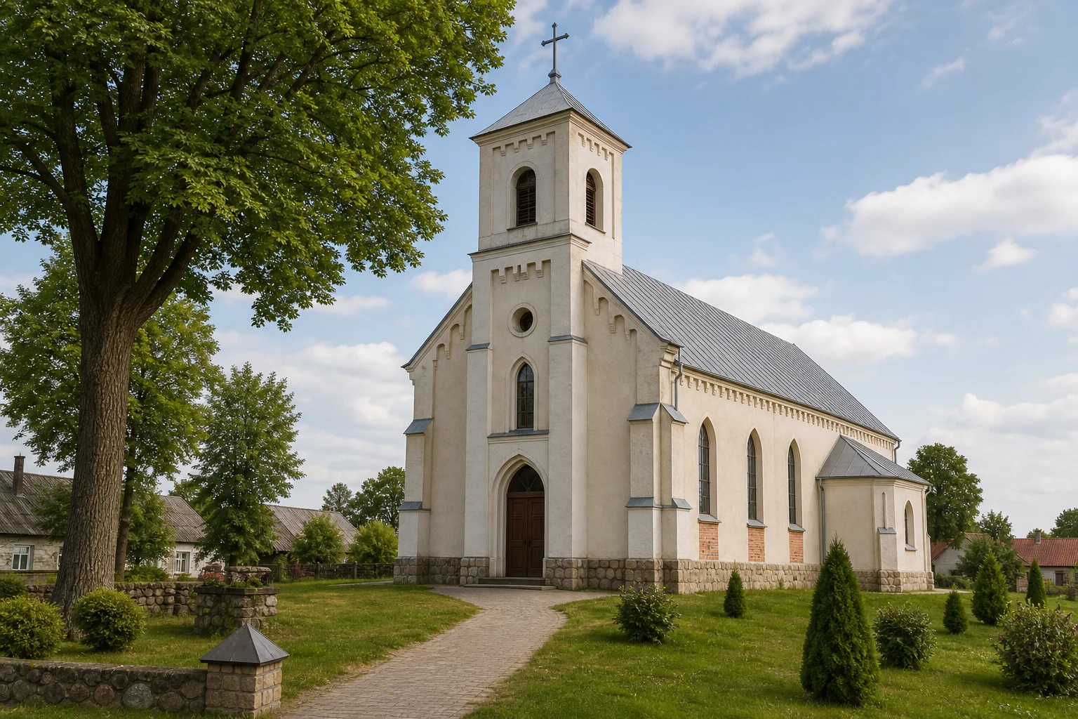 Дворец. Костел Антония Падуанского (Церковь Божьего Тела)