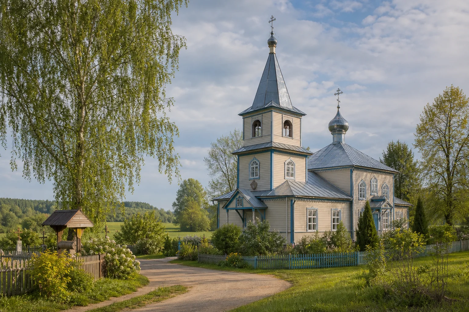 Ельск, церковь Троицкая (дерев.)