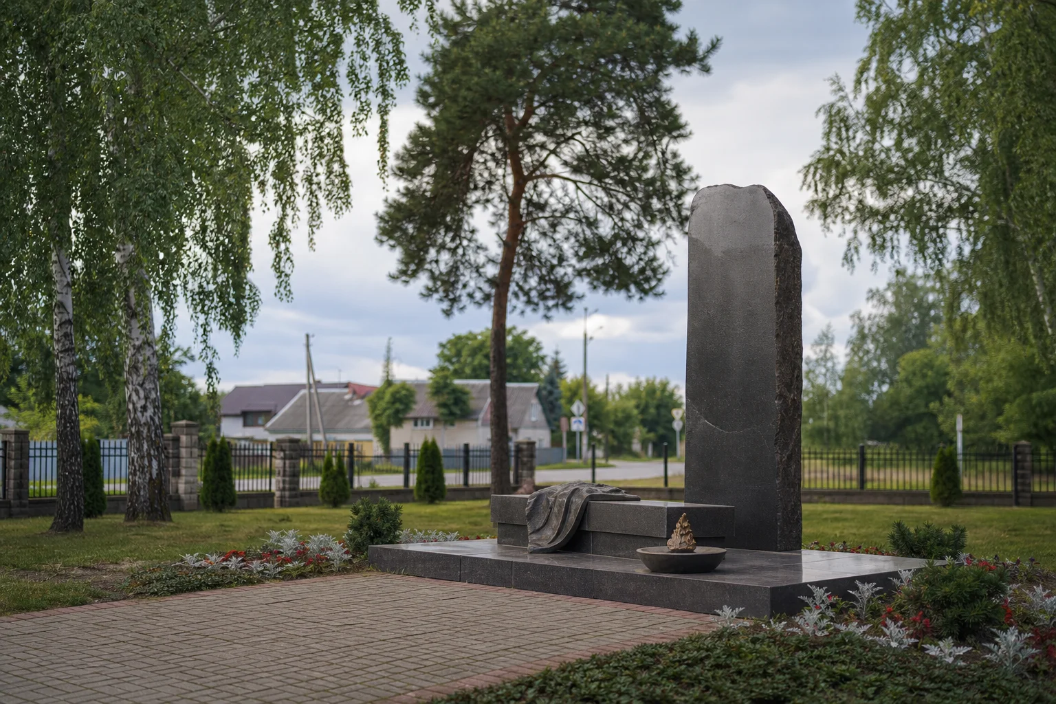 Ельск. Памятник «Жертвам 20-го века»