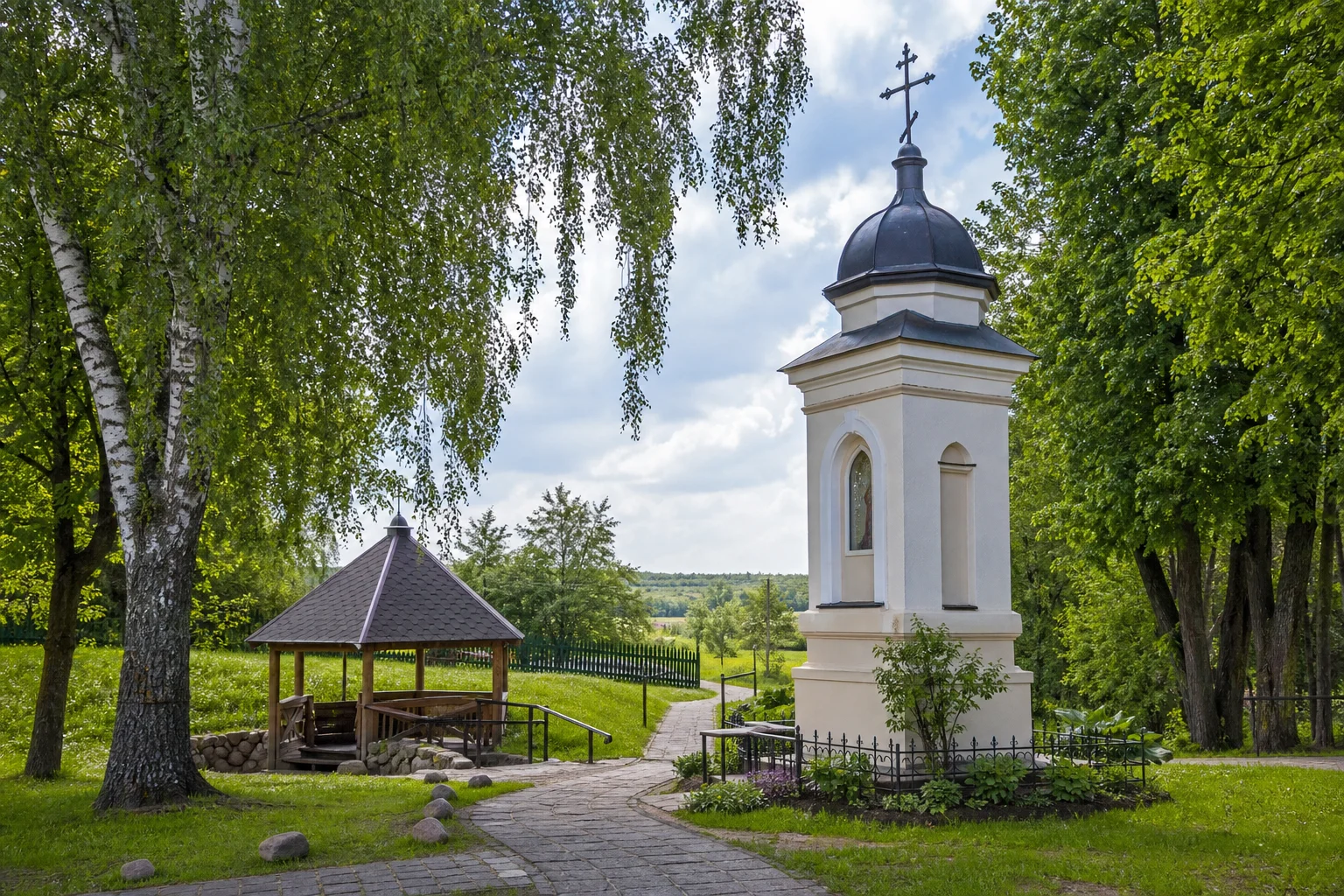 Фащевка, часовня-колонна