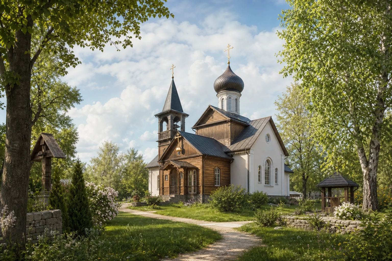 Фундамент Казанской церкви в Минске