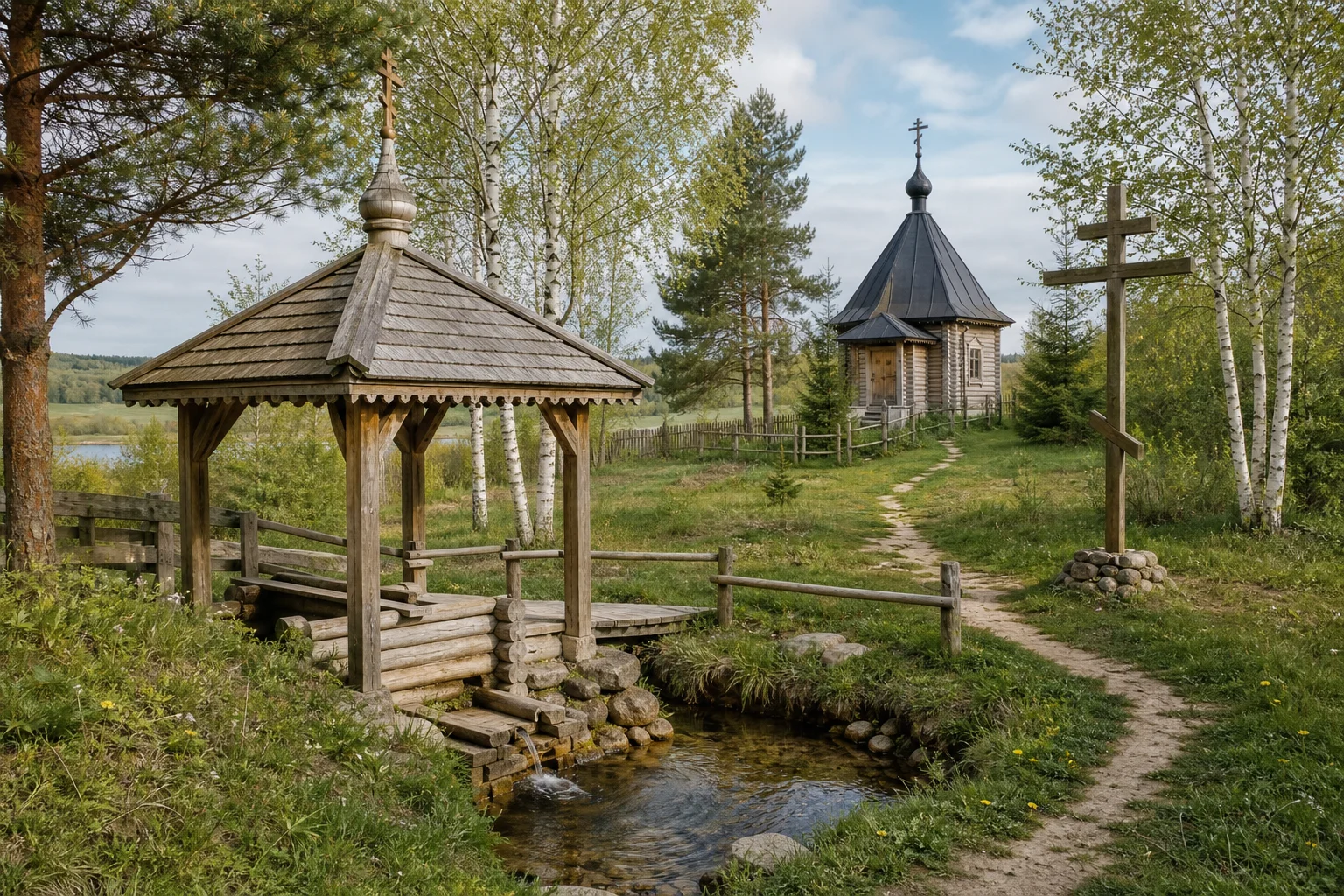 Гайдуковка. Родники «Святые криницы»