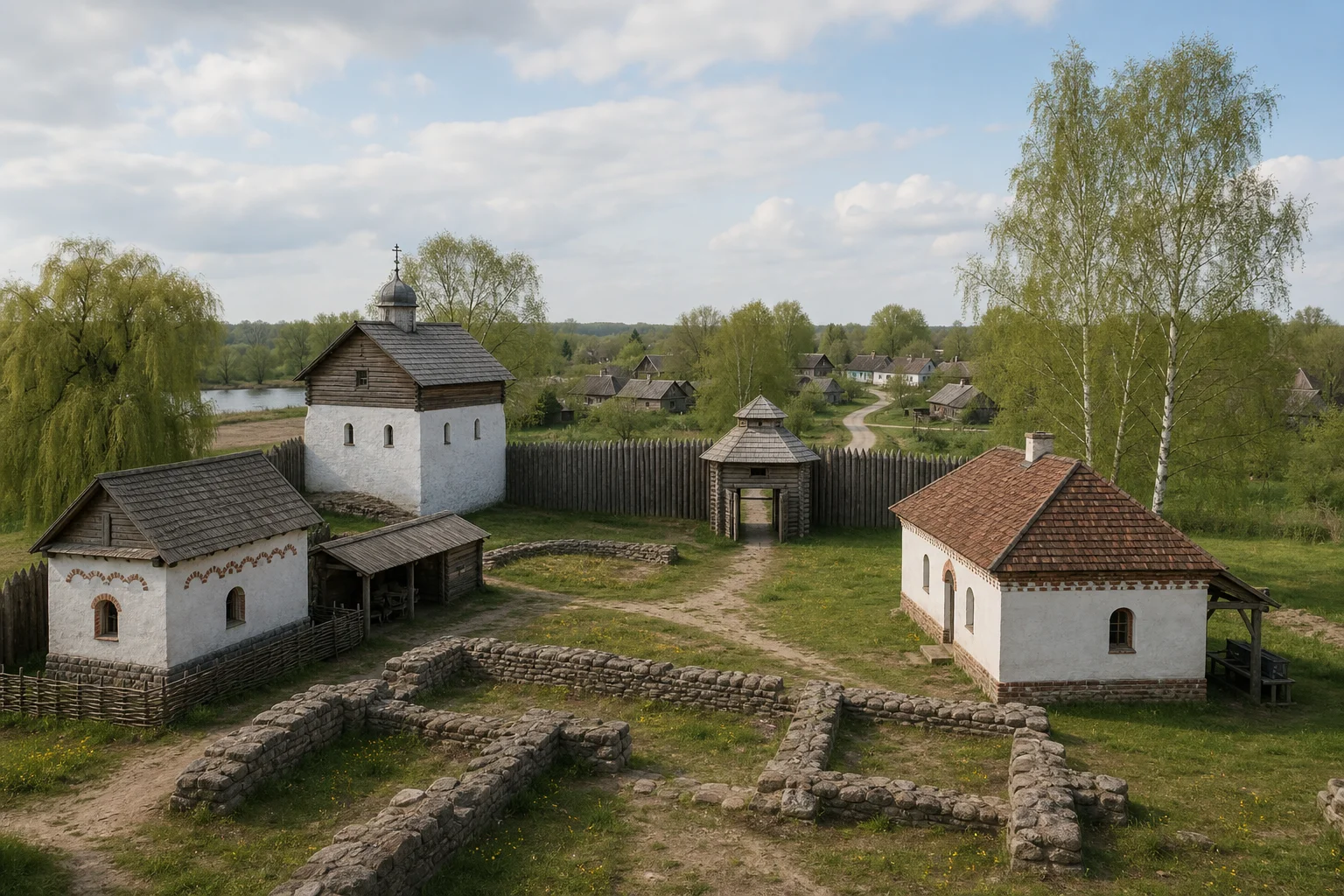 Городище периода раннего Средневековья