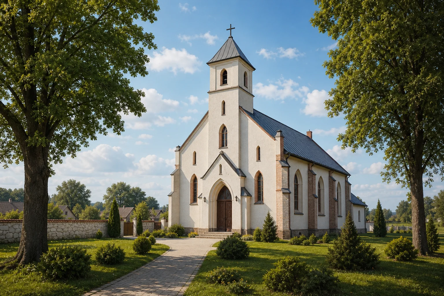 Германишки, костел Троицкий