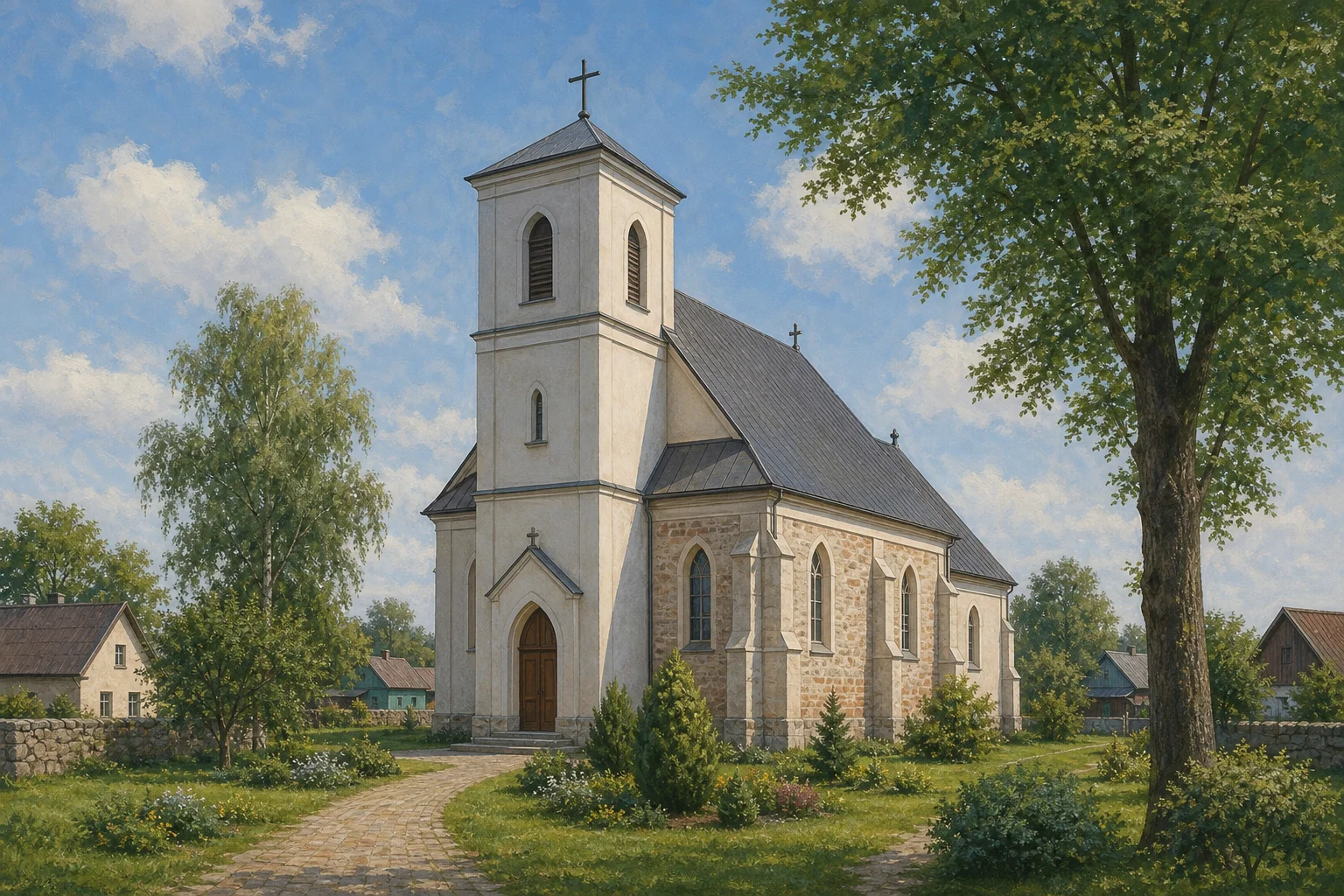 Германовичи, костел Преображения Господнего