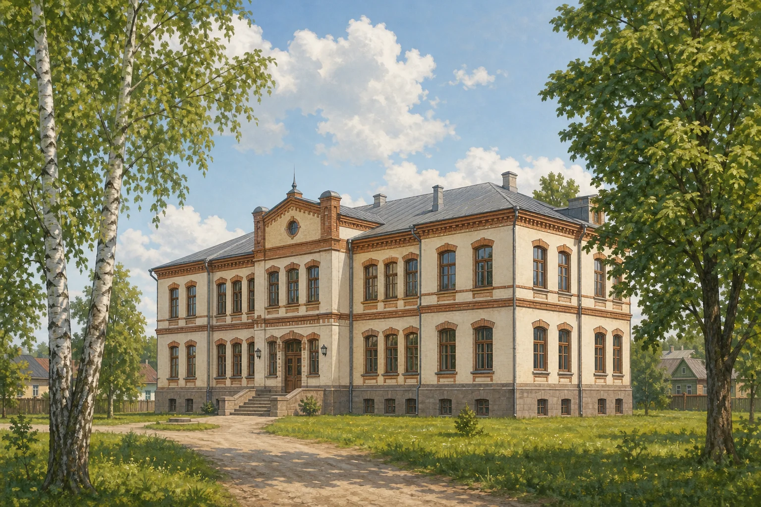 Гимназия в Каменце