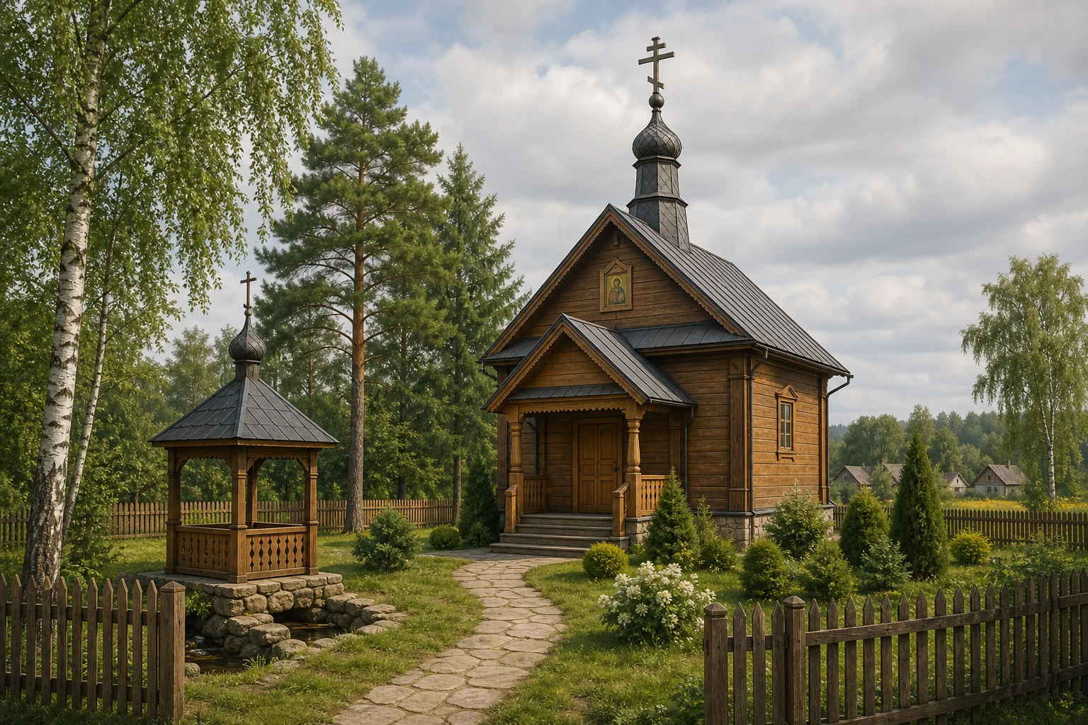 Гловсевичи, часовня правосл. (дерев.)