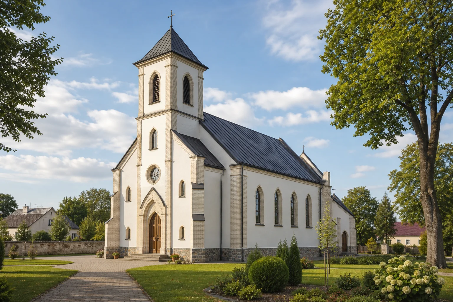 Глубокое, костел Троицкий