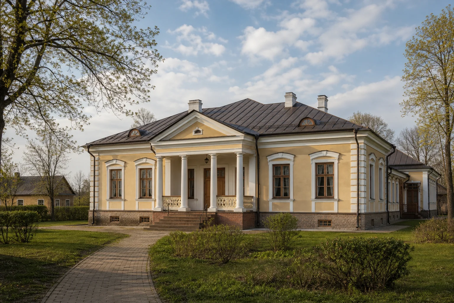Головчицы, усадьба: усадебный дом