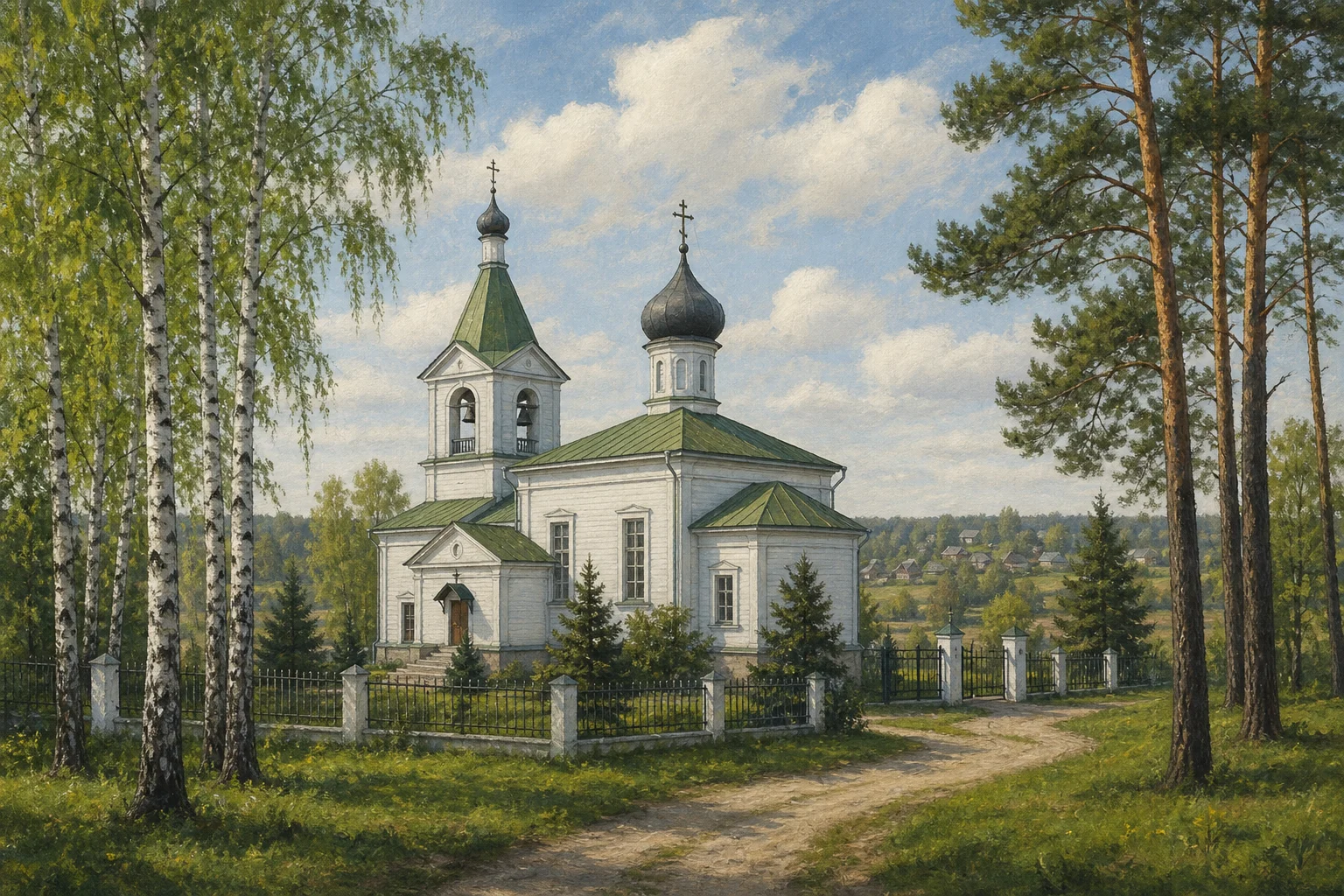 Горавец. Покровская церковь