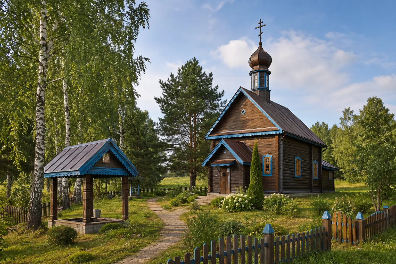 Горки, часовня? правосл. (дерев.)
