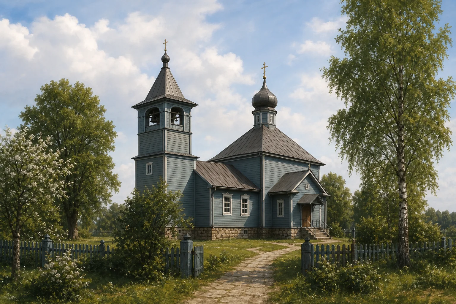 Городец, церковь Успенская (дерев.)