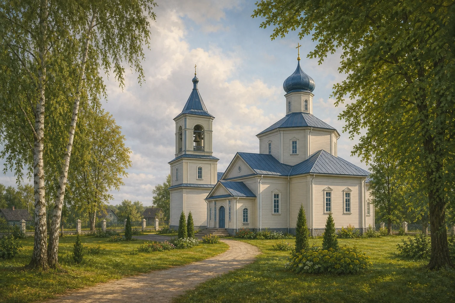 Городечна, церковь Покровская