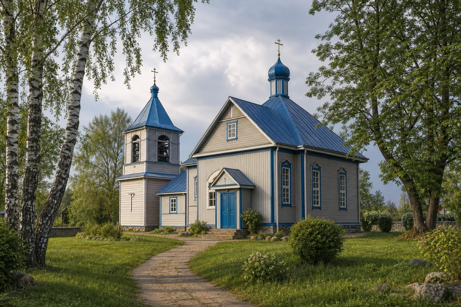 Городьки, церковь Покровская