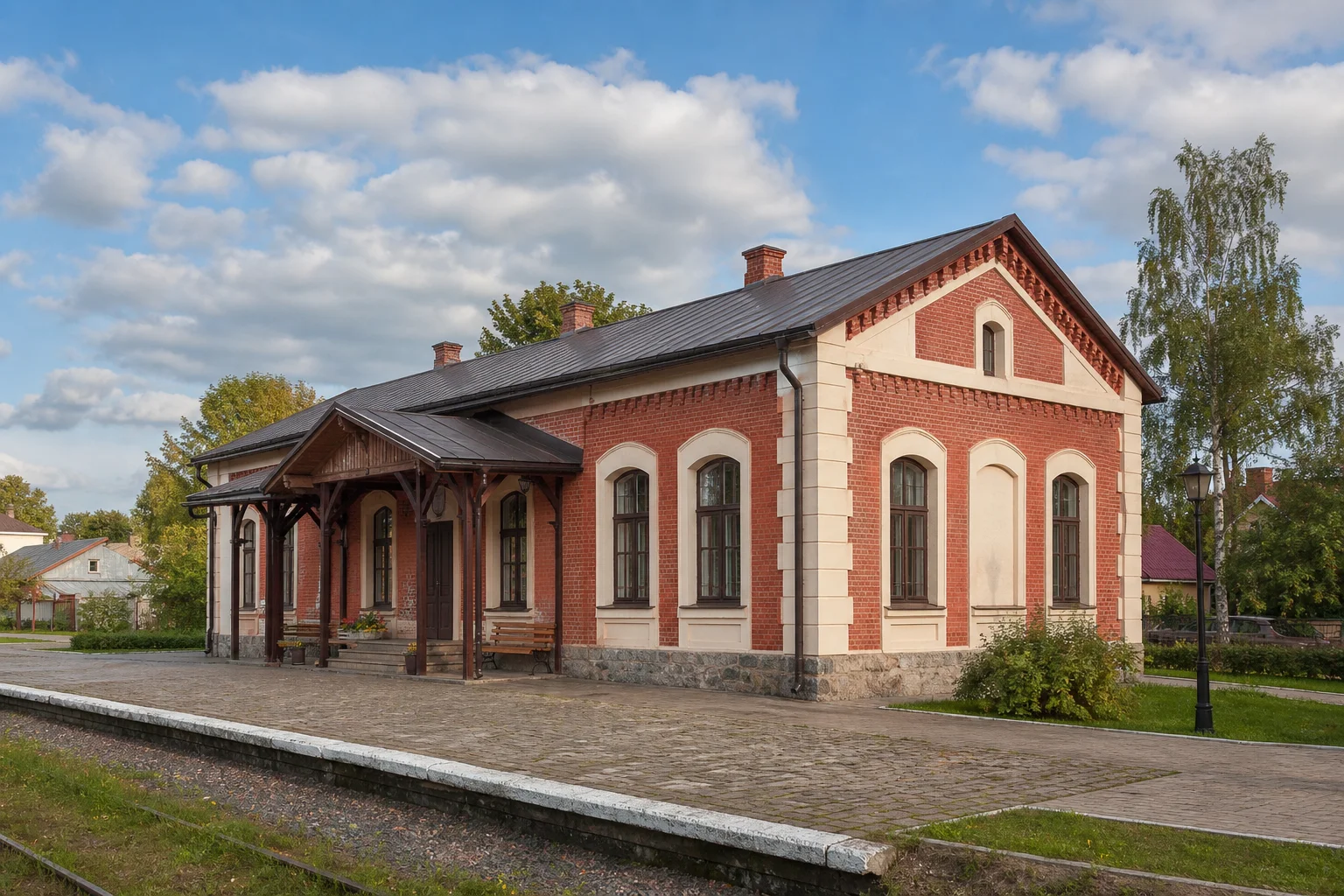 Городок, почтовая станция