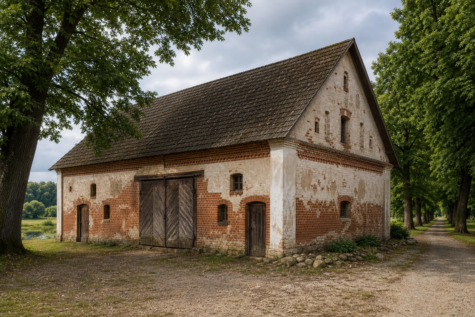 Грайно, усадьба: амбар
