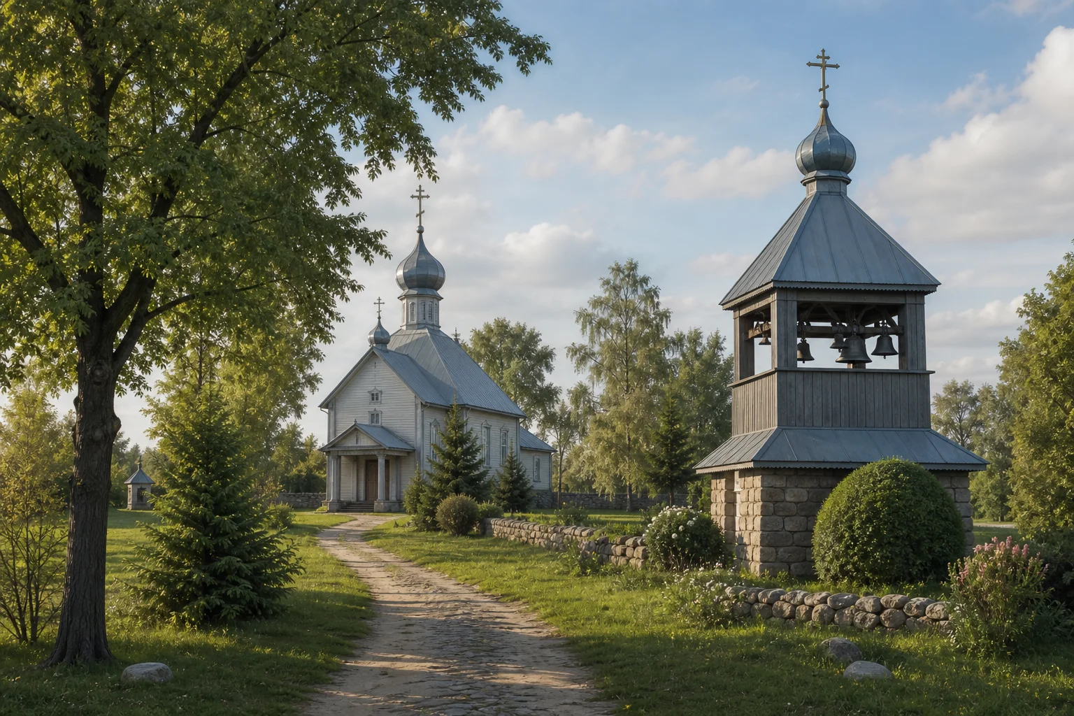 Грицевичи, церковь: брама-колокольня