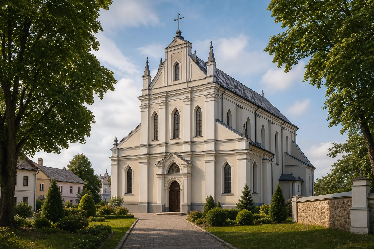 Гродно. Бывший костел Святого Духа (ул. Советская, 14)