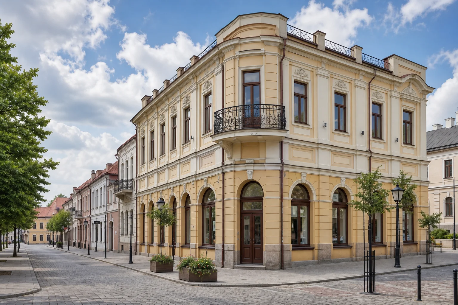 Гродно, дом Ромера (гостиница "Петербуржская")