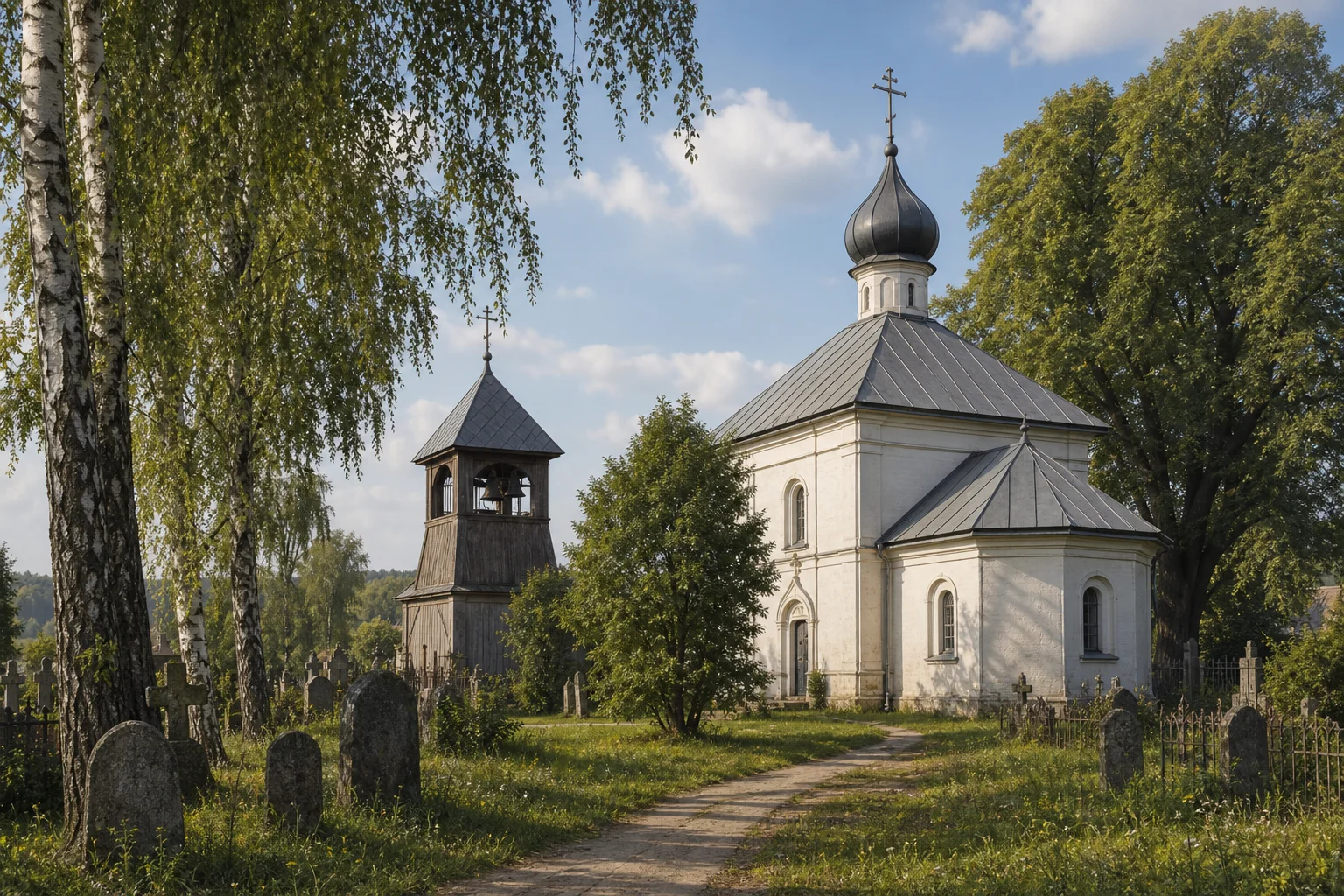 Гродно, кладбище православное: часовня св. Марфы
