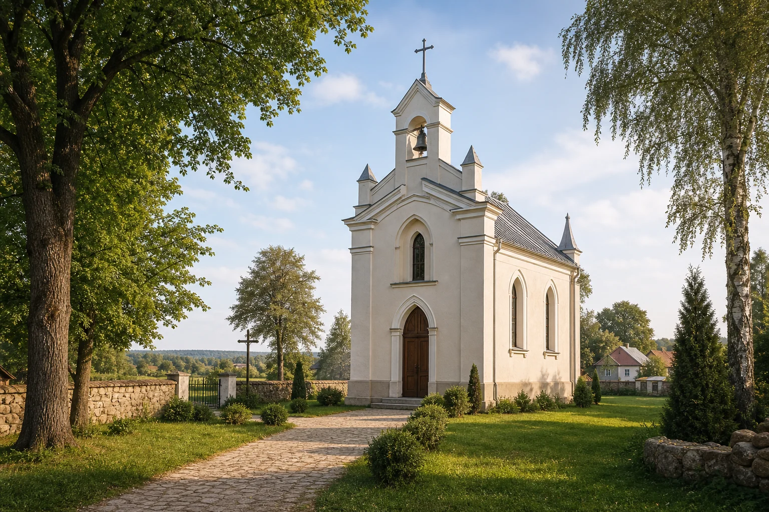Гродно, усадьба "Августово": часовня католич. св. Петра и Павла