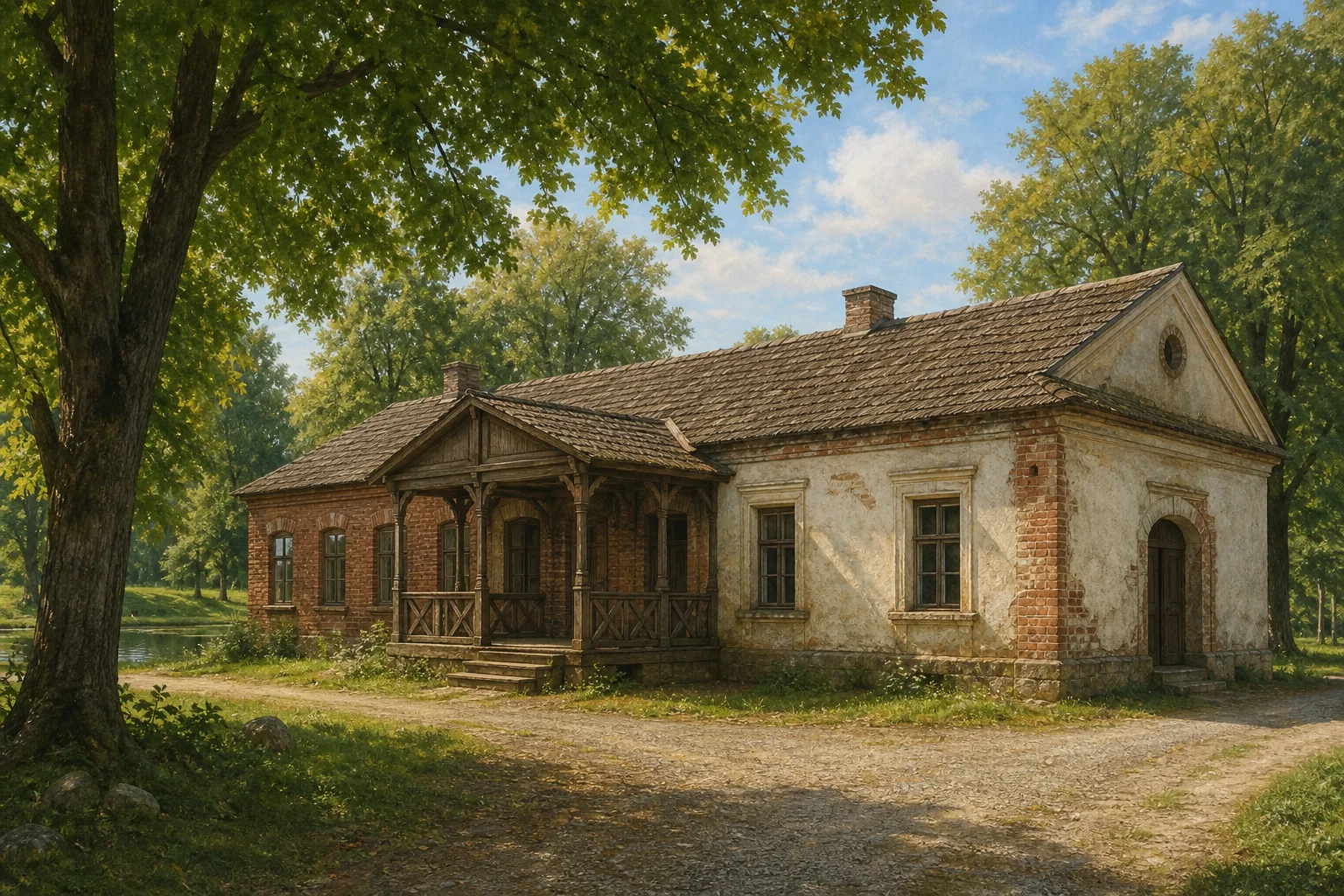 Гродно, усадьба "Августово": корчма