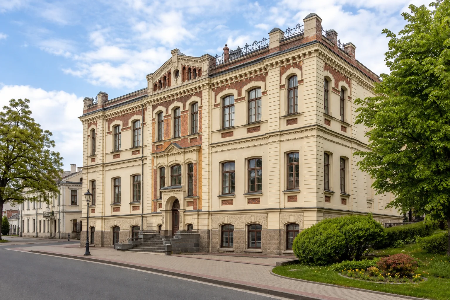 Гродно. Здание корпуса университета имени Я. Купалы