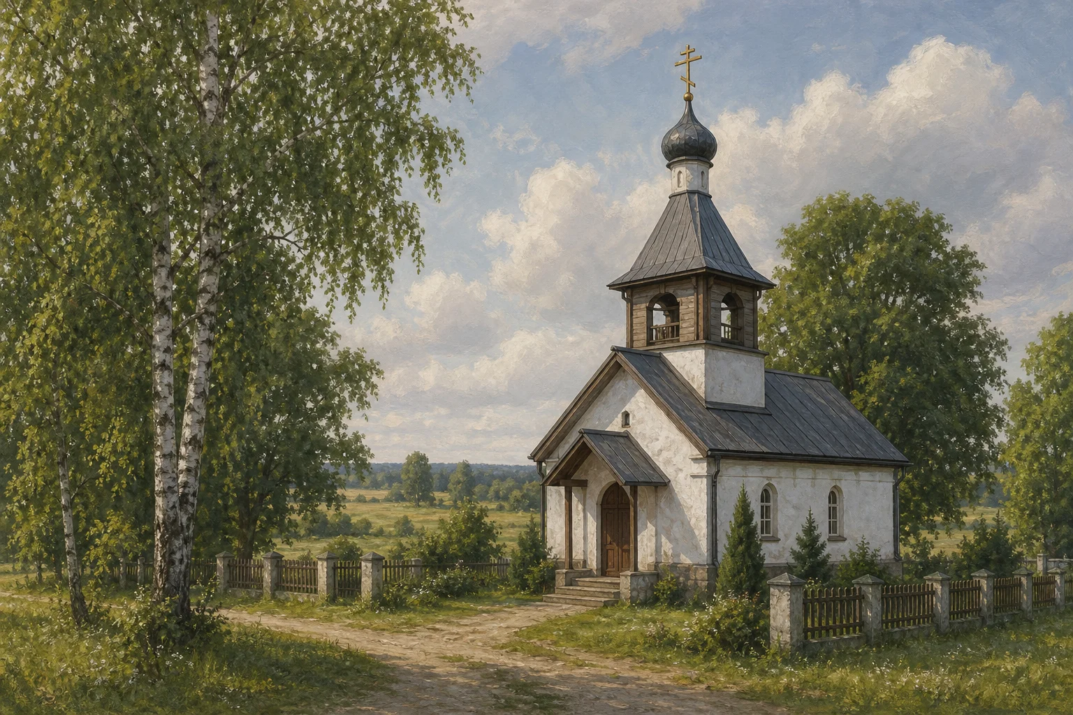 Гуменики. Часовня придорожная
