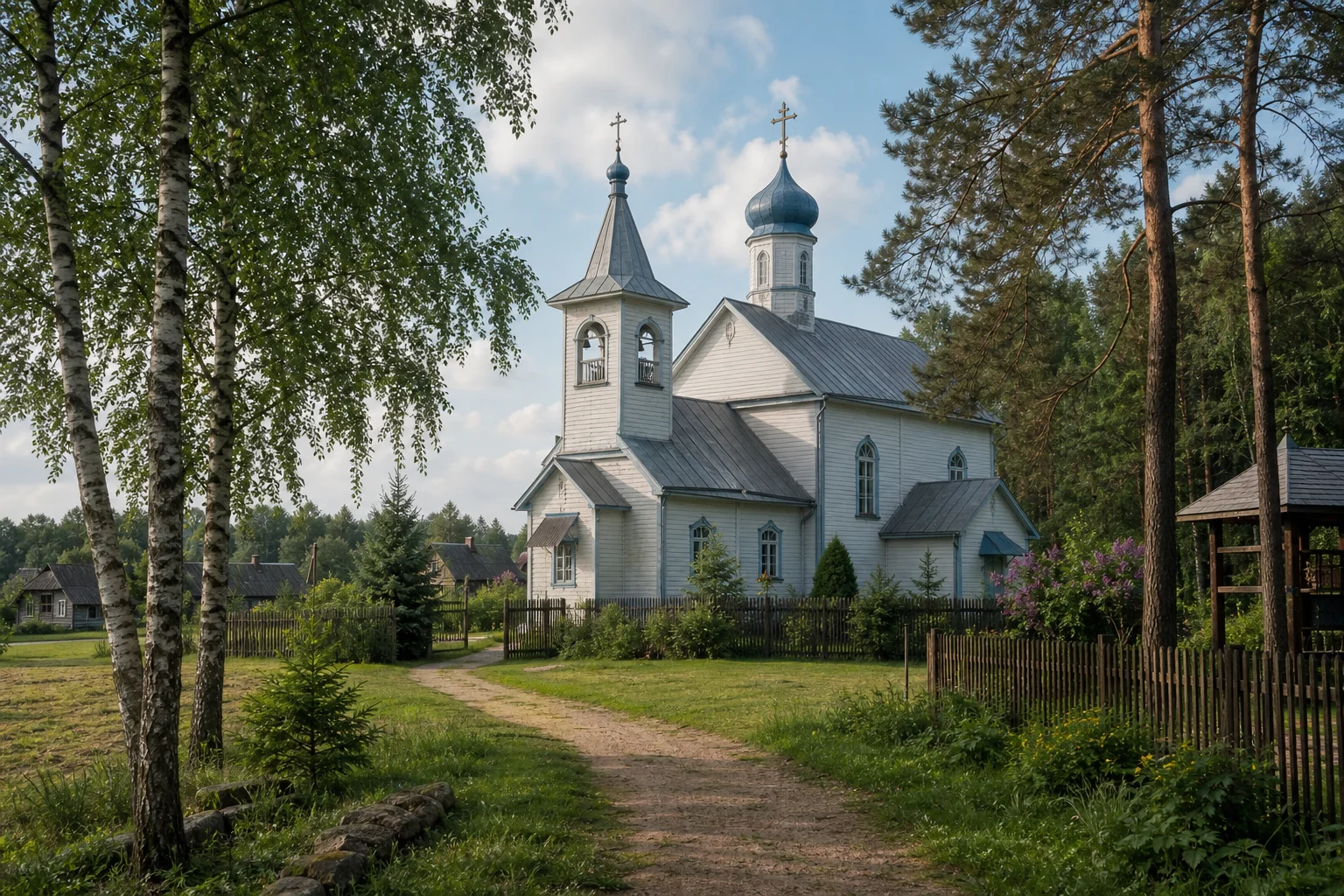 Хабовичи. Покровская церковь