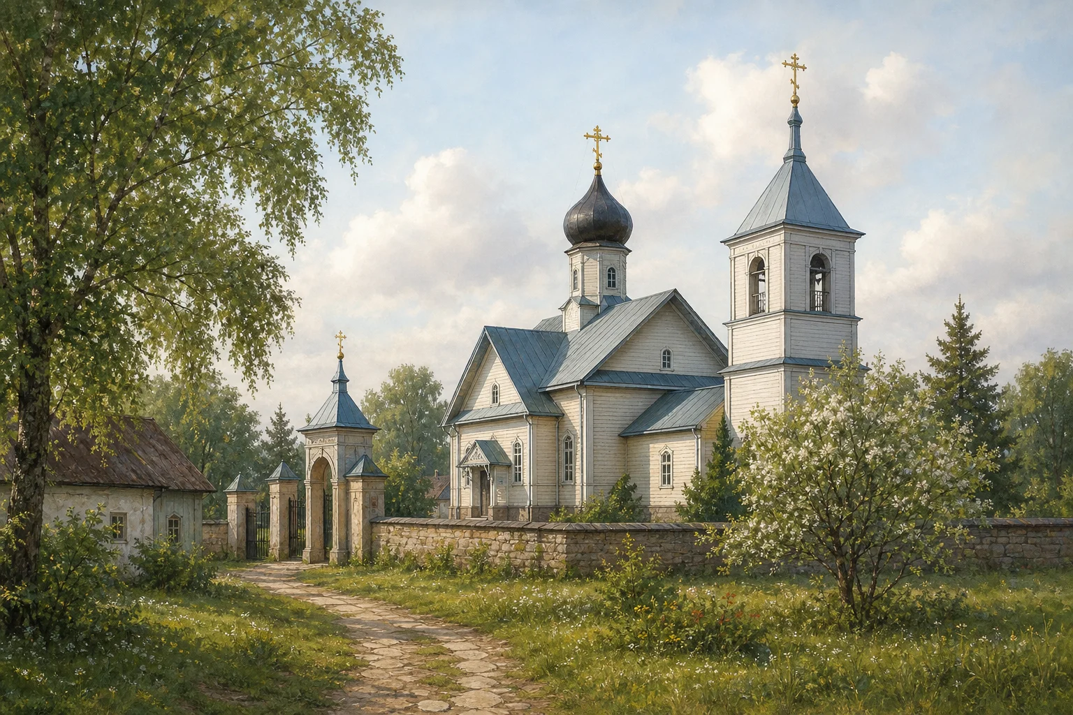 Хойники. Свято-Покровский монастырь