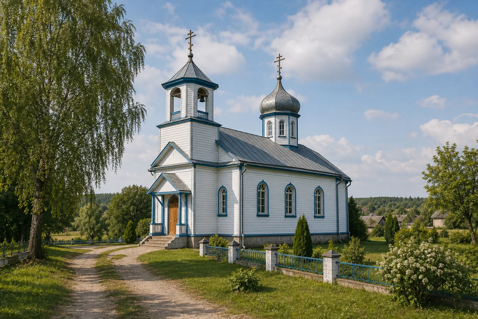 Храм святителя Николая Чудотворца в д. Крышеловщина