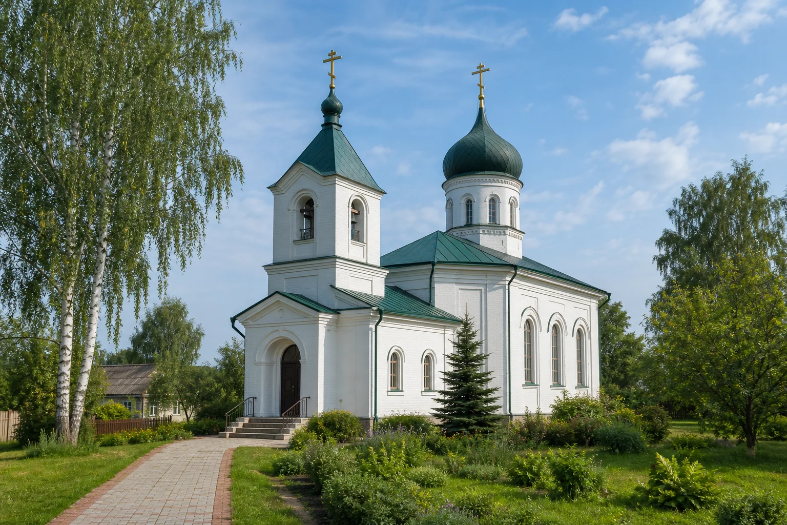 Храм Святителя Николая Чудотворца в Корме