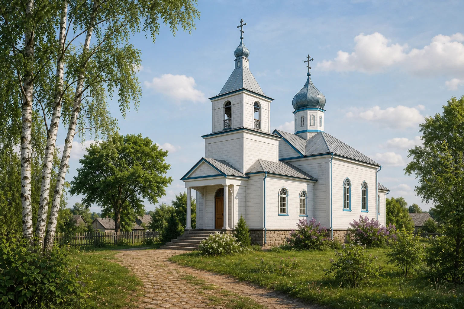 Храм святителя Николая Чудотворца в Миколаевщине