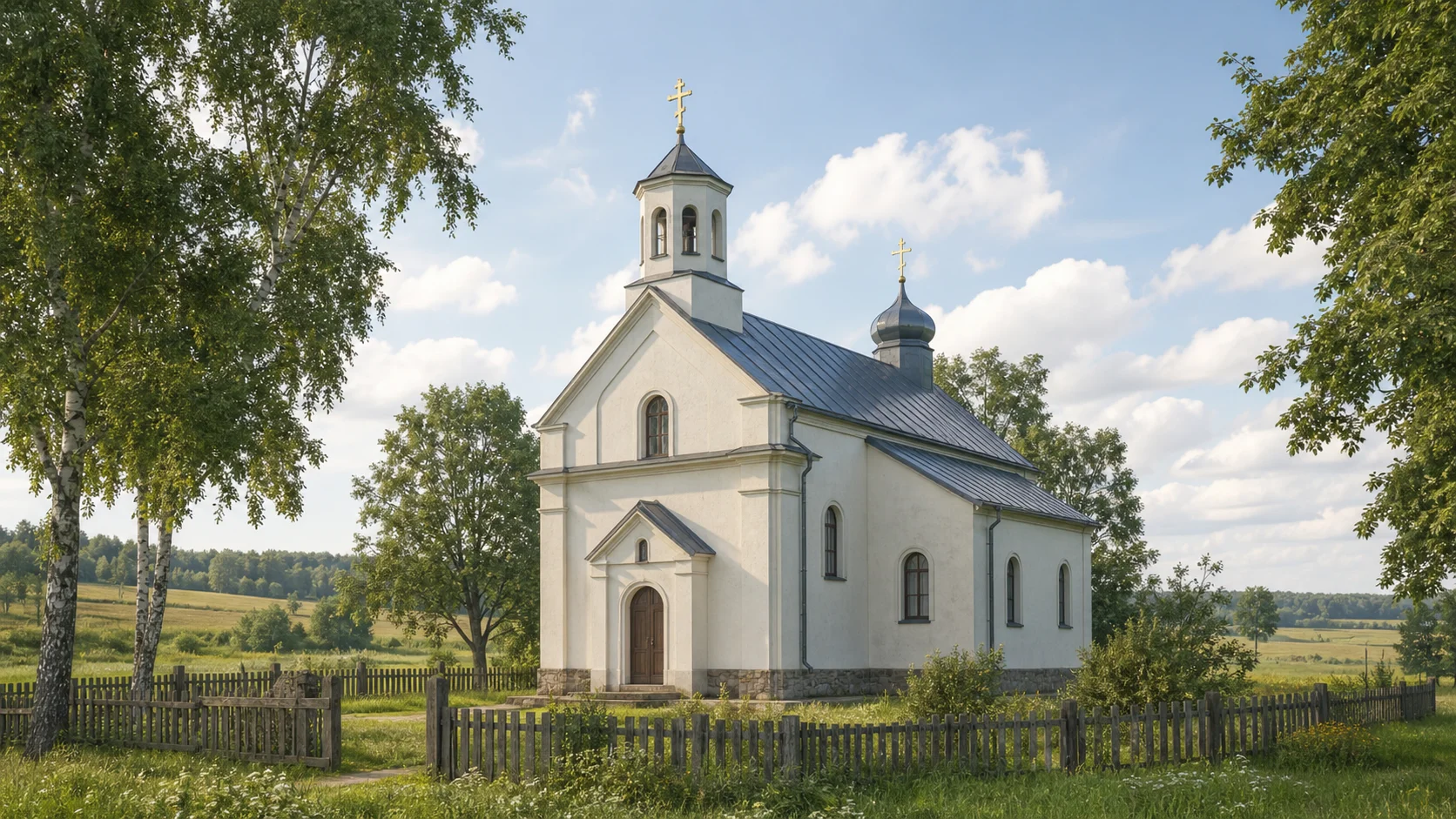 Храм Успения Пресвятой Богородицы д. Лавришево Новогрудского района, БПЦ