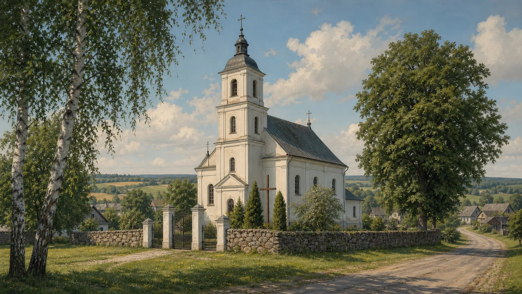 Храм Успения Пресвятой Богородицы дер. Плебань