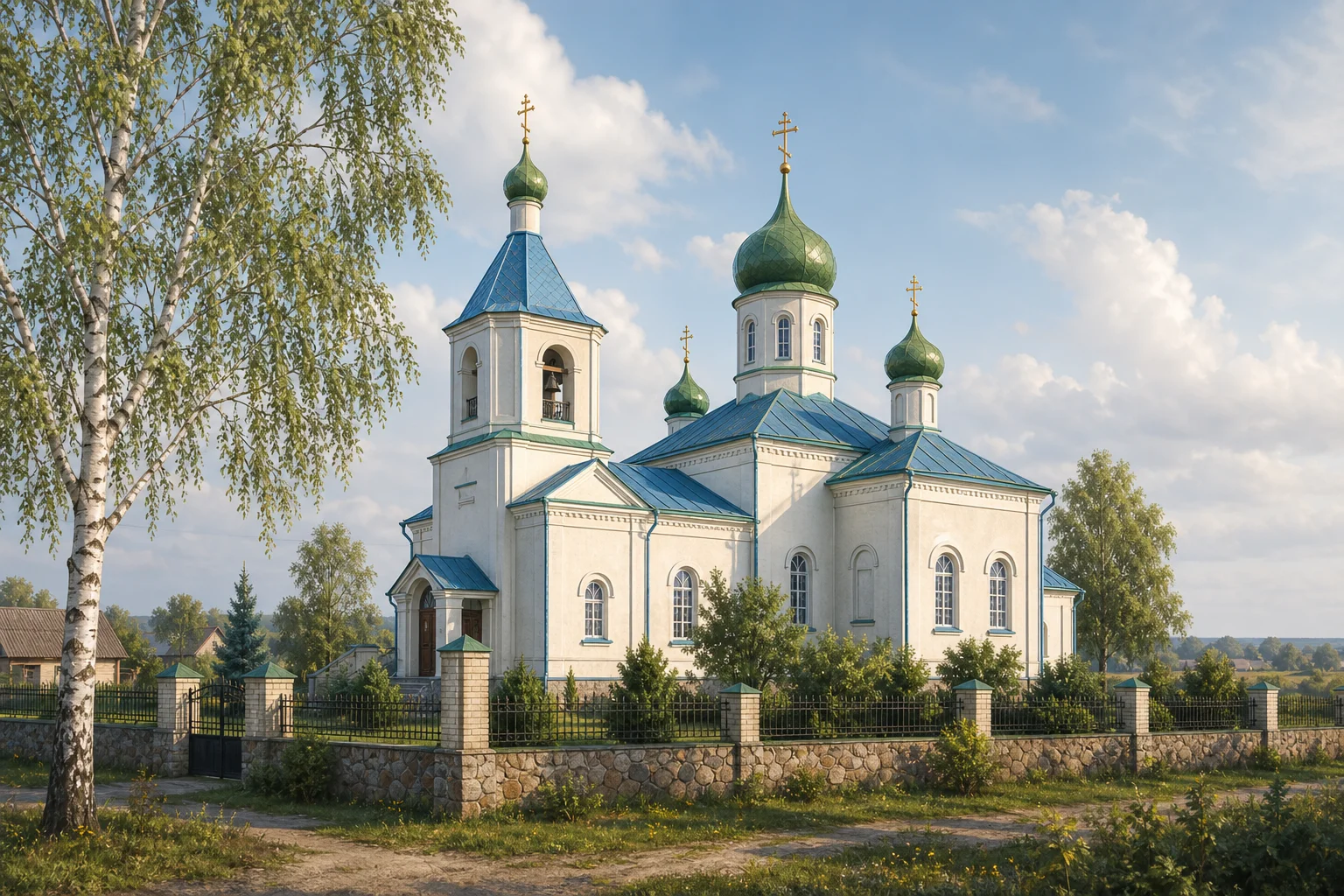 Храм Вознесения Господня в Столине