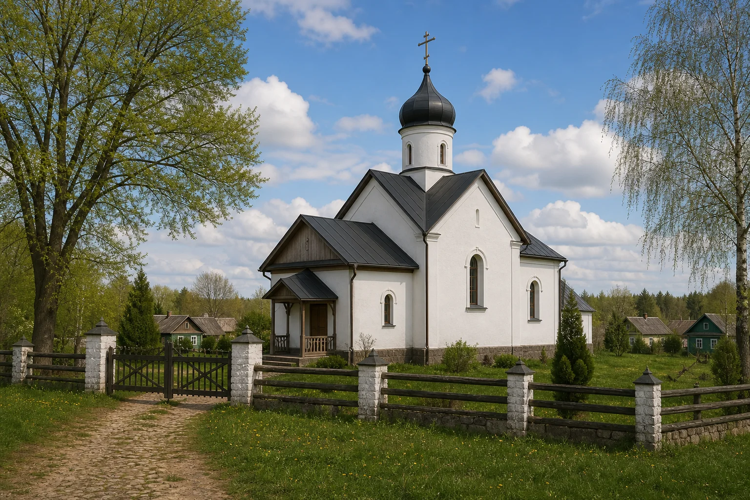 Храм Всех Святых в д. Дольная Рута