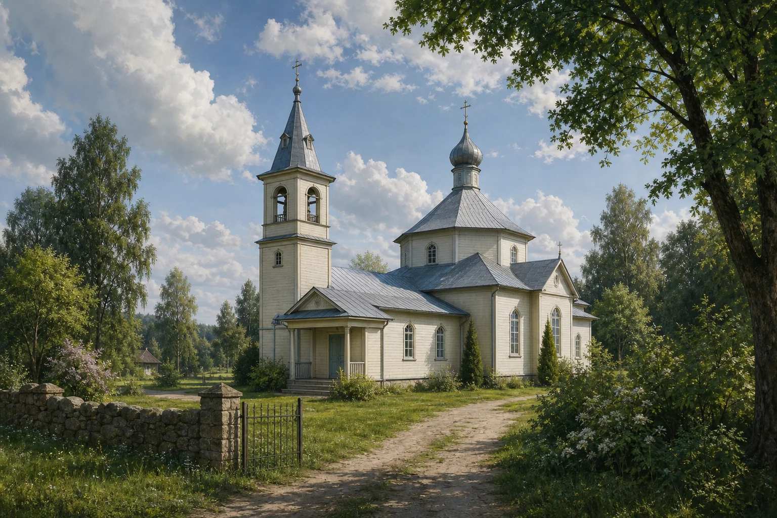 Иказнь. Церковь Божьего Тела