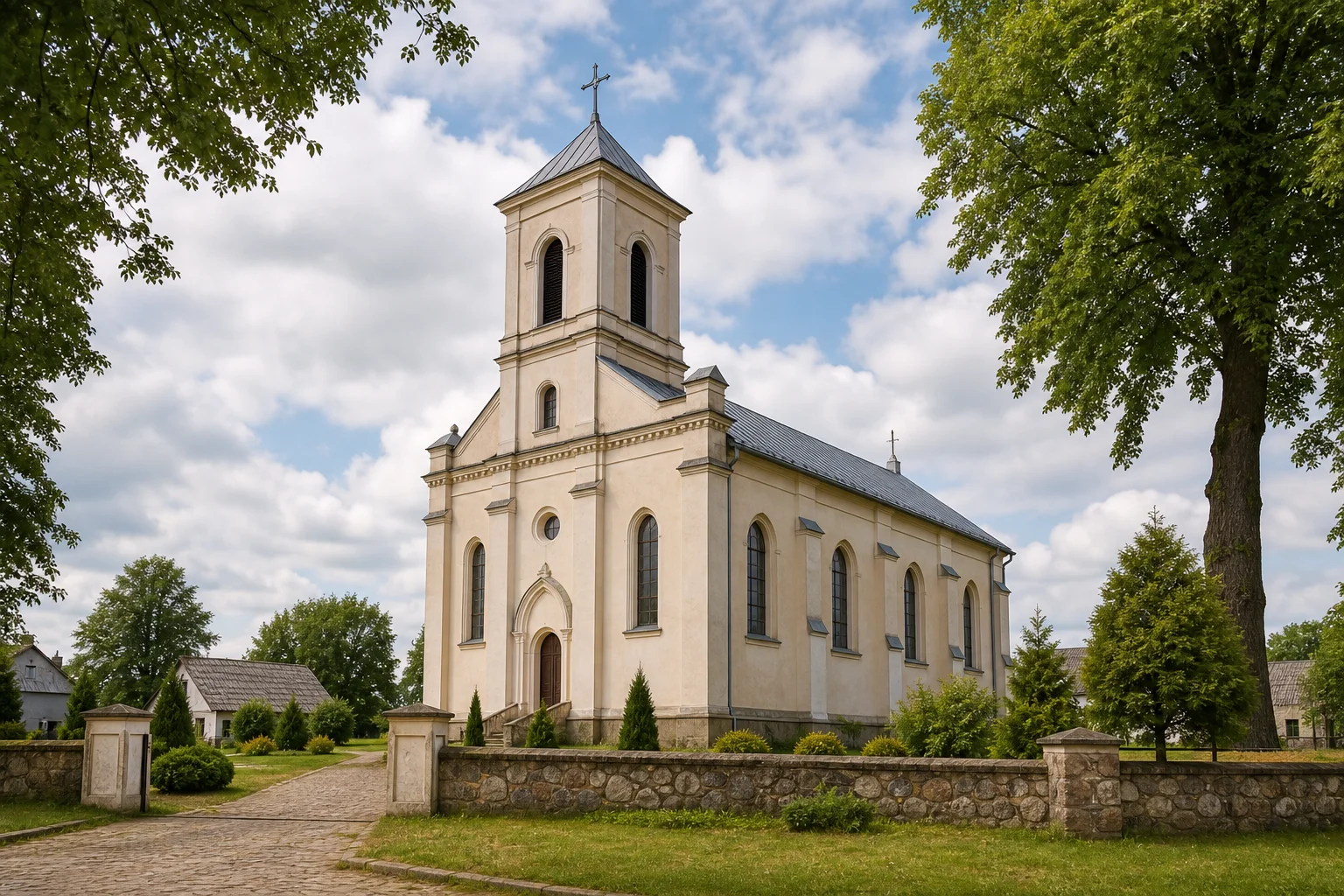 Иказнь, костел Божьего Тела