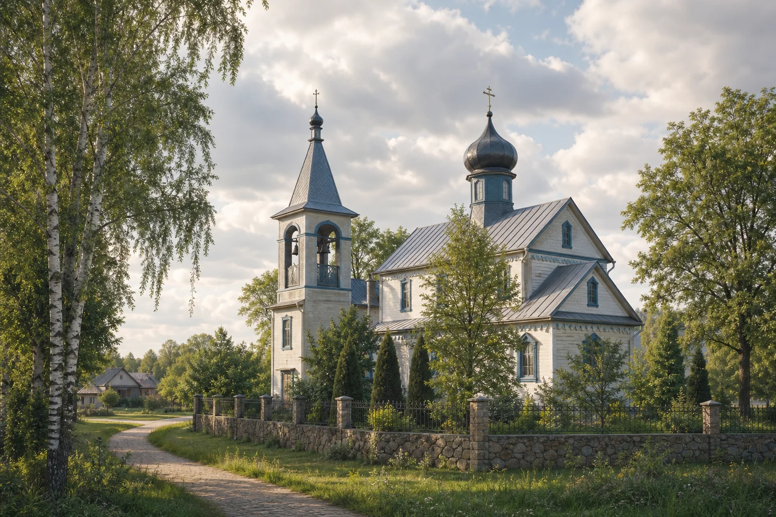 Индура. Церковь Александра Невского