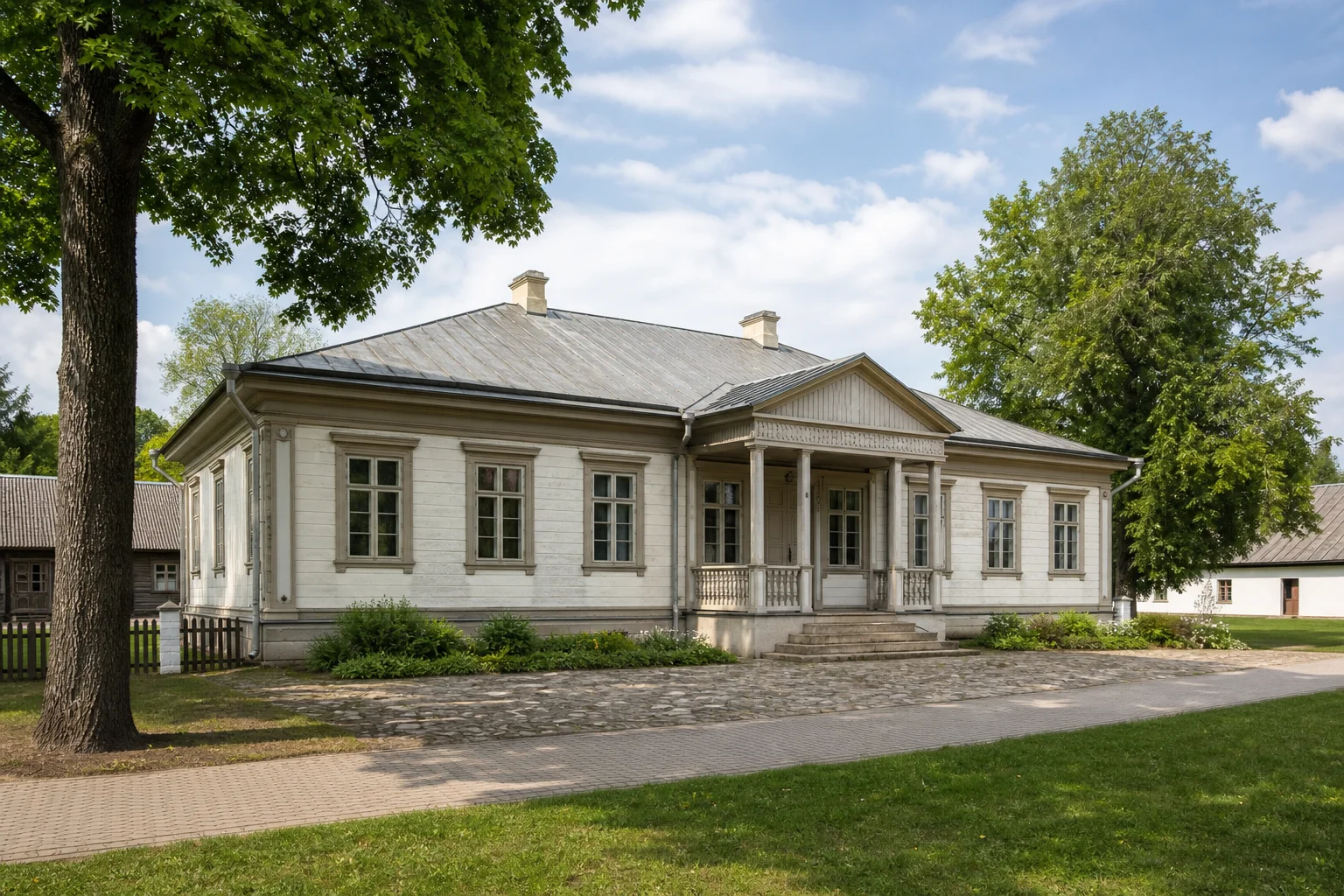 Камень, усадьба: усадебный дом (дерев.)