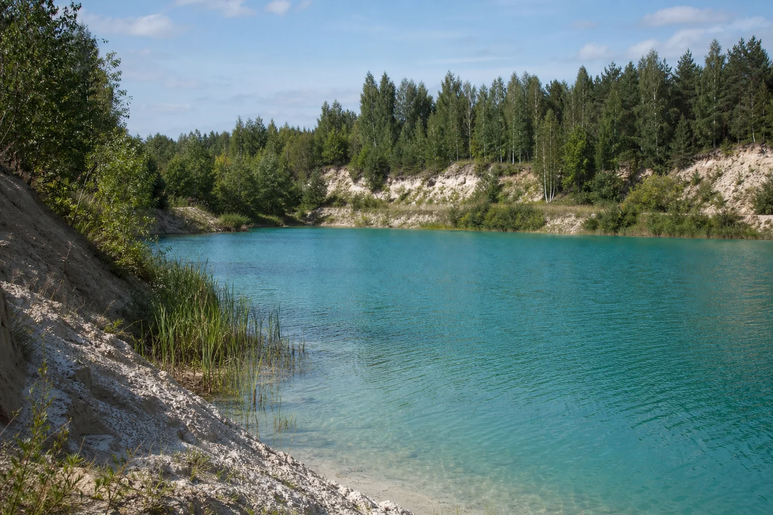 Каменка, меловой карьер